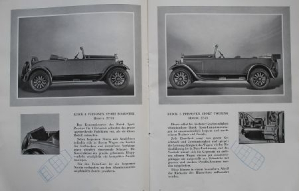 Buick 6 Cylinder Cars Modelprogram 1928 Carbrochure (8696)